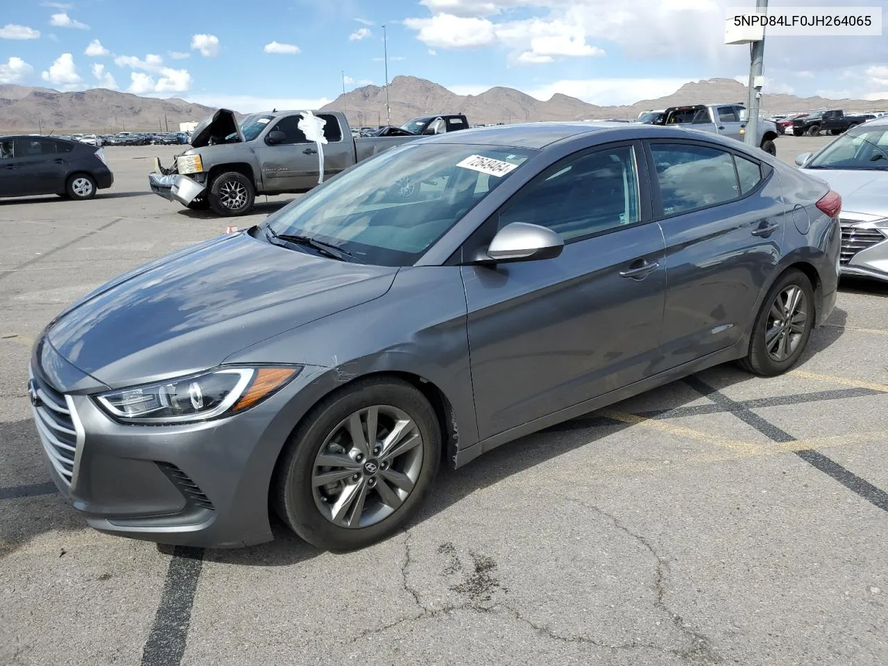 2018 Hyundai Elantra Sel VIN: 5NPD84LF0JH264065 Lot: 72649464