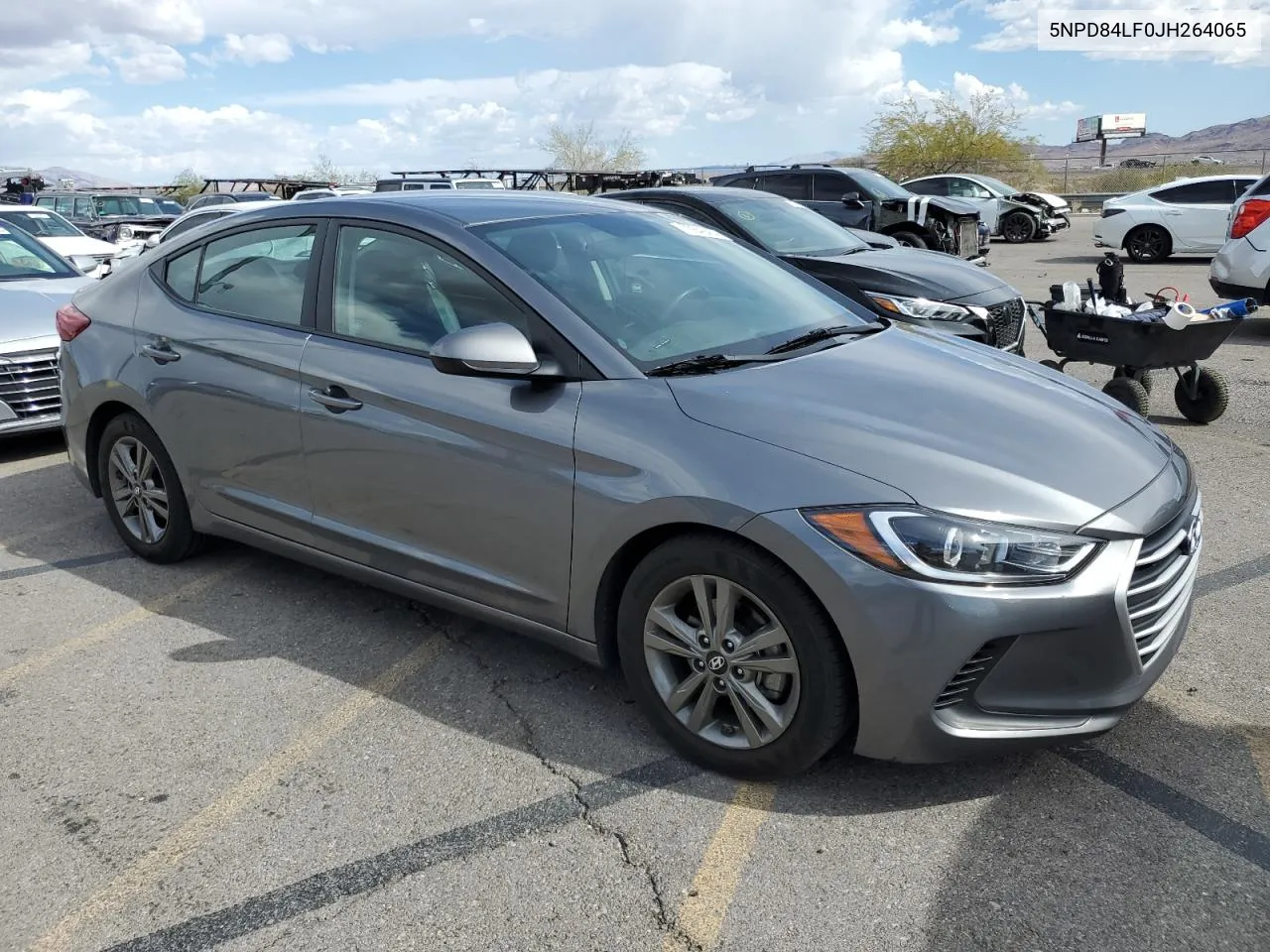 5NPD84LF0JH264065 2018 Hyundai Elantra Sel