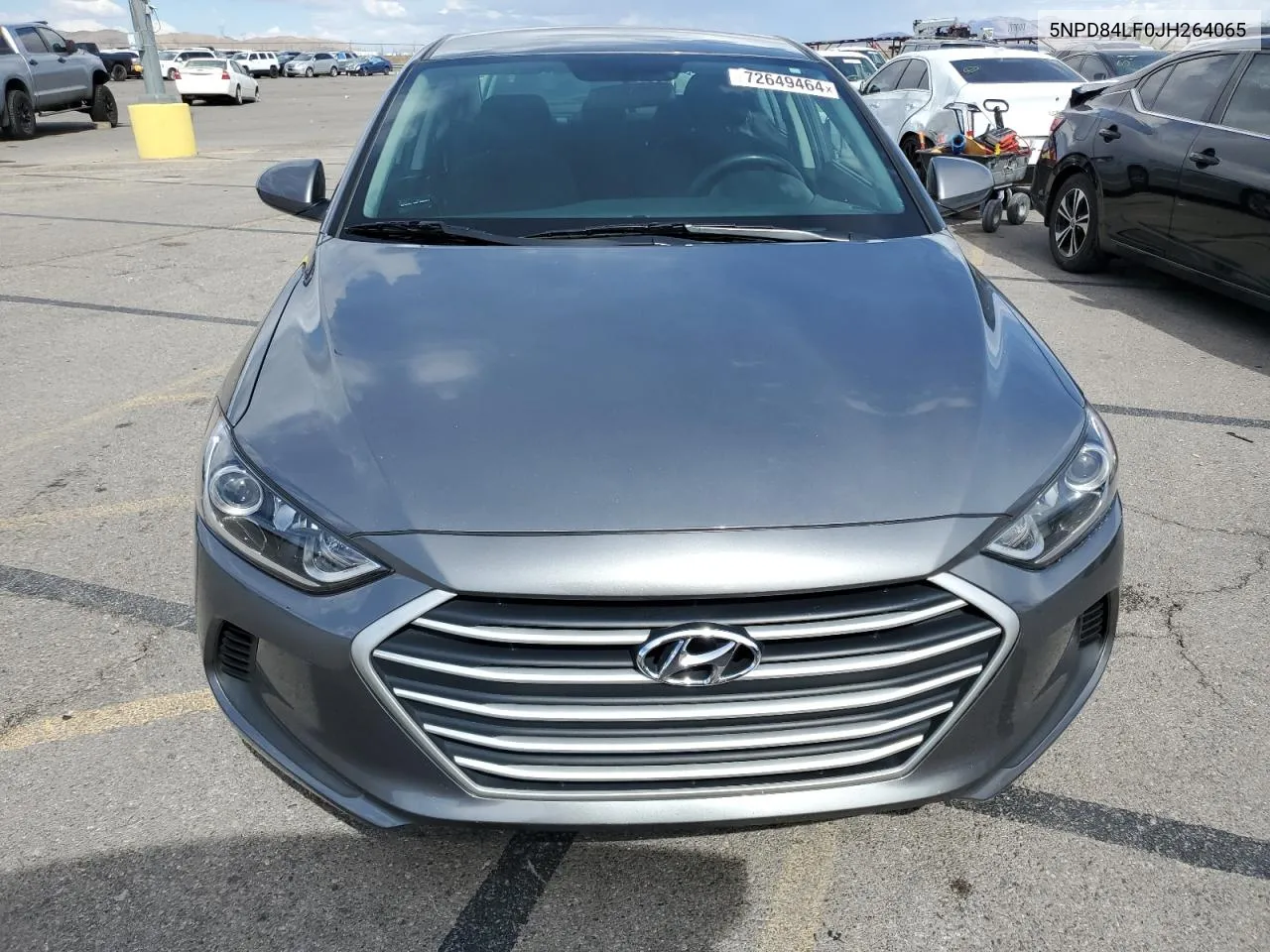 2018 Hyundai Elantra Sel VIN: 5NPD84LF0JH264065 Lot: 72649464