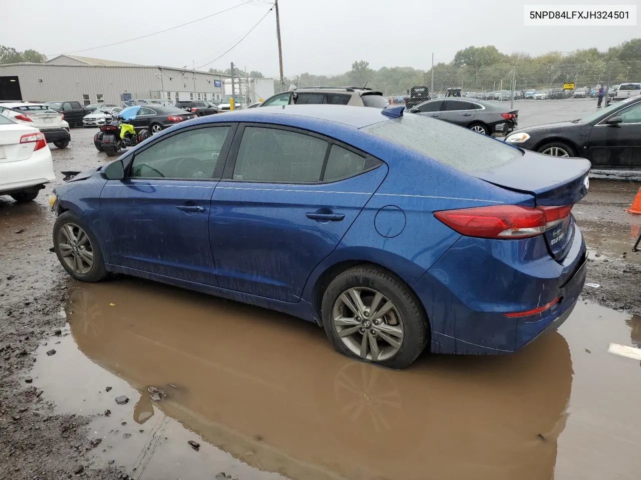 2018 Hyundai Elantra Sel VIN: 5NPD84LFXJH324501 Lot: 72682334