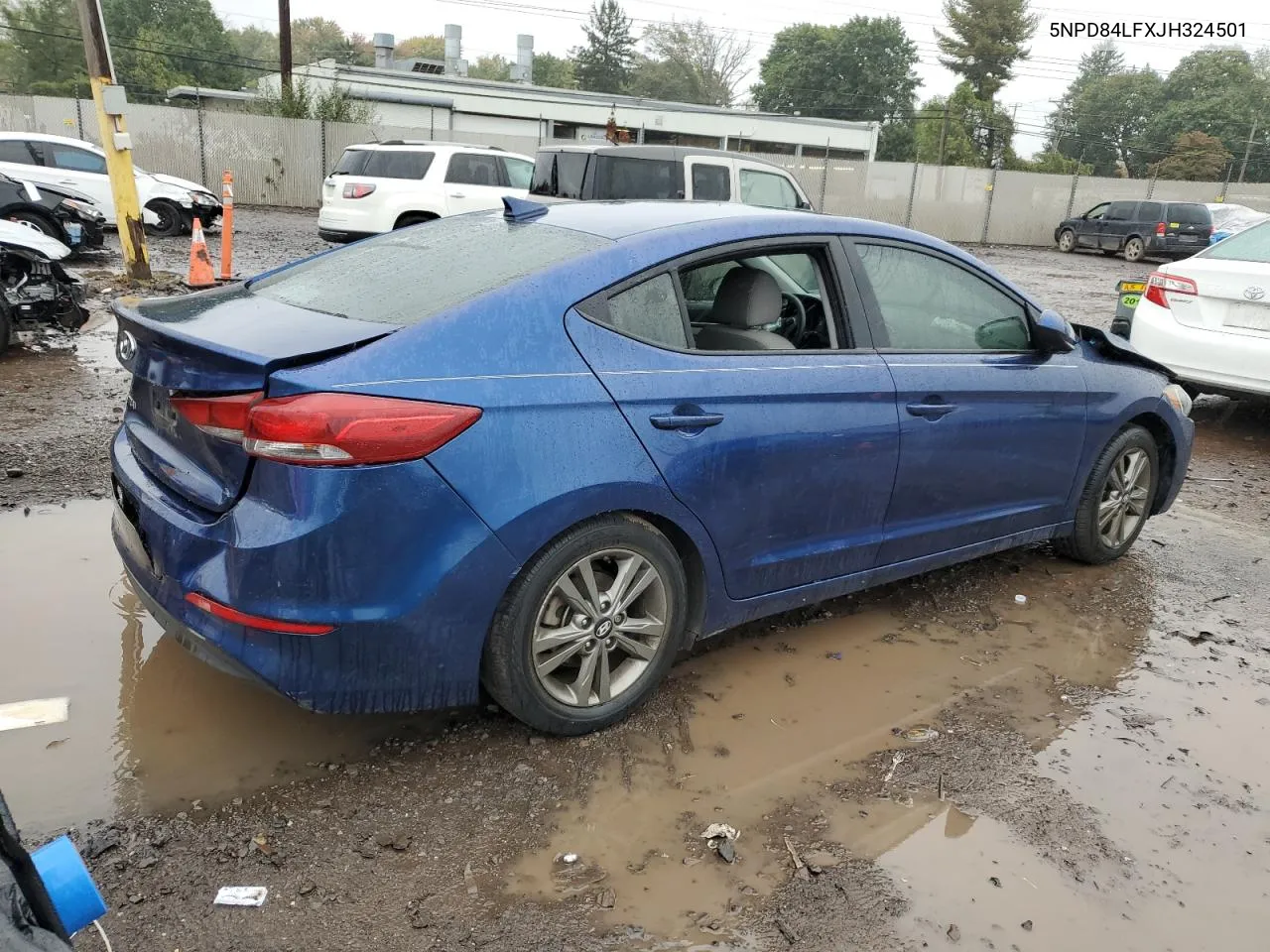 2018 Hyundai Elantra Sel VIN: 5NPD84LFXJH324501 Lot: 72682334