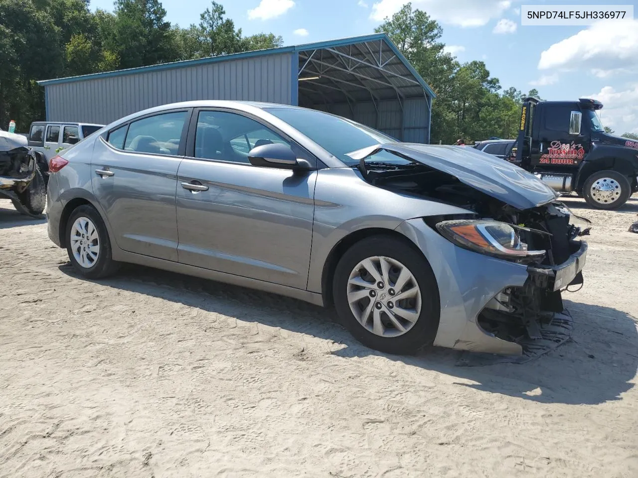 5NPD74LF5JH336977 2018 Hyundai Elantra Se