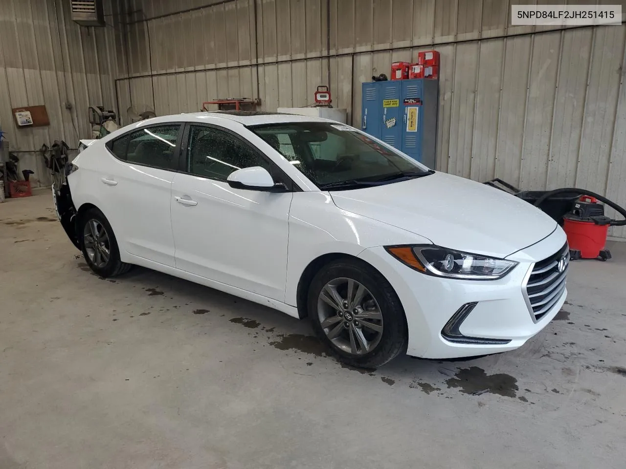 5NPD84LF2JH251415 2018 Hyundai Elantra Sel