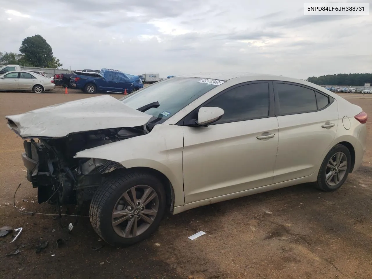 2018 Hyundai Elantra Sel VIN: 5NPD84LF6JH388731 Lot: 72771244