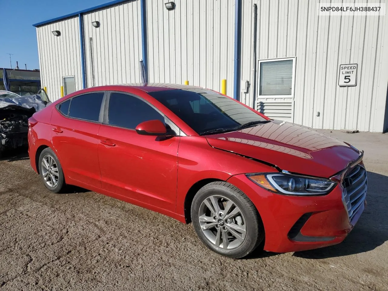 2018 Hyundai Elantra Sel VIN: 5NPD84LF6JH388437 Lot: 72772954