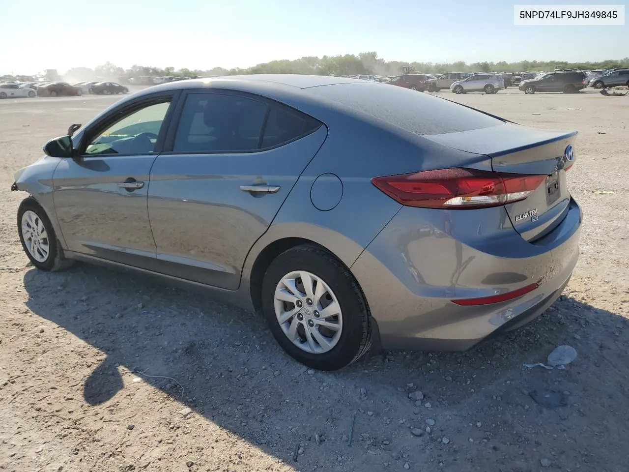 5NPD74LF9JH349845 2018 Hyundai Elantra Se