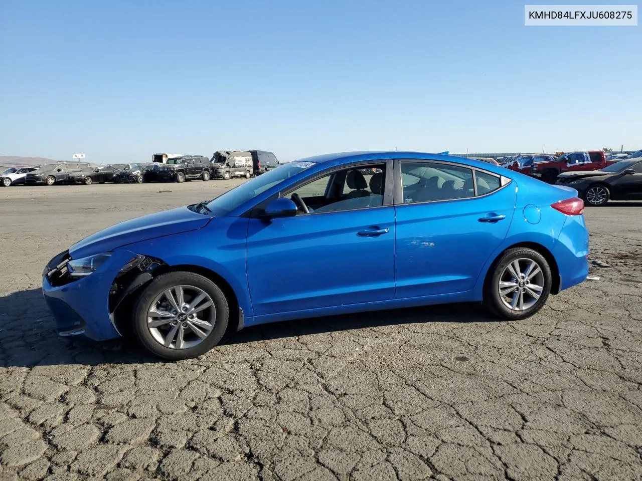 KMHD84LFXJU608275 2018 Hyundai Elantra Sel