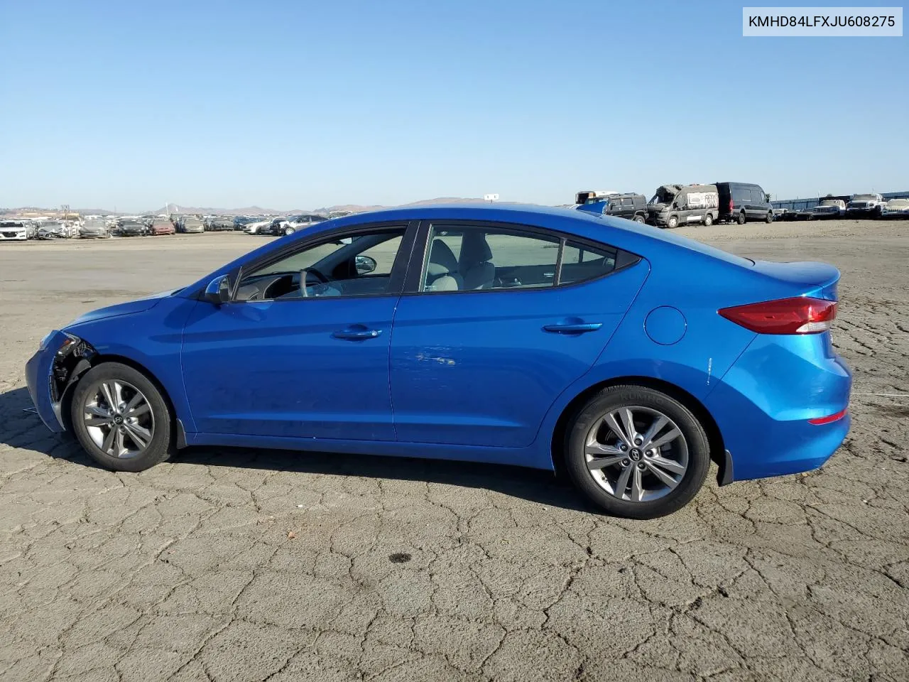 KMHD84LFXJU608275 2018 Hyundai Elantra Sel