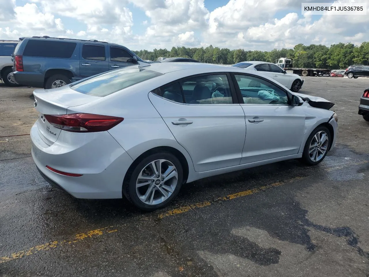 2018 Hyundai Elantra Sel VIN: KMHD84LF1JU536785 Lot: 72827084