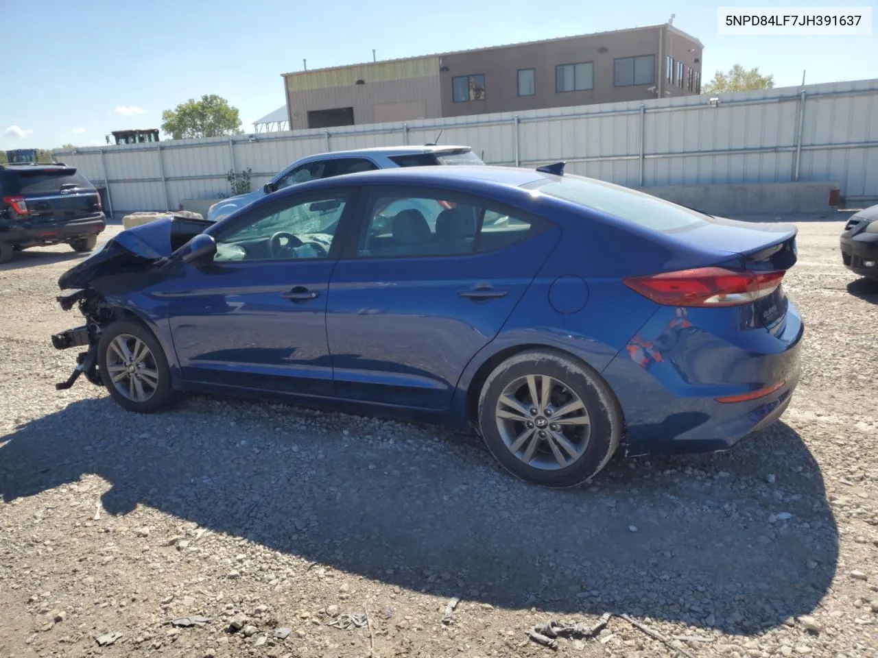 5NPD84LF7JH391637 2018 Hyundai Elantra Sel