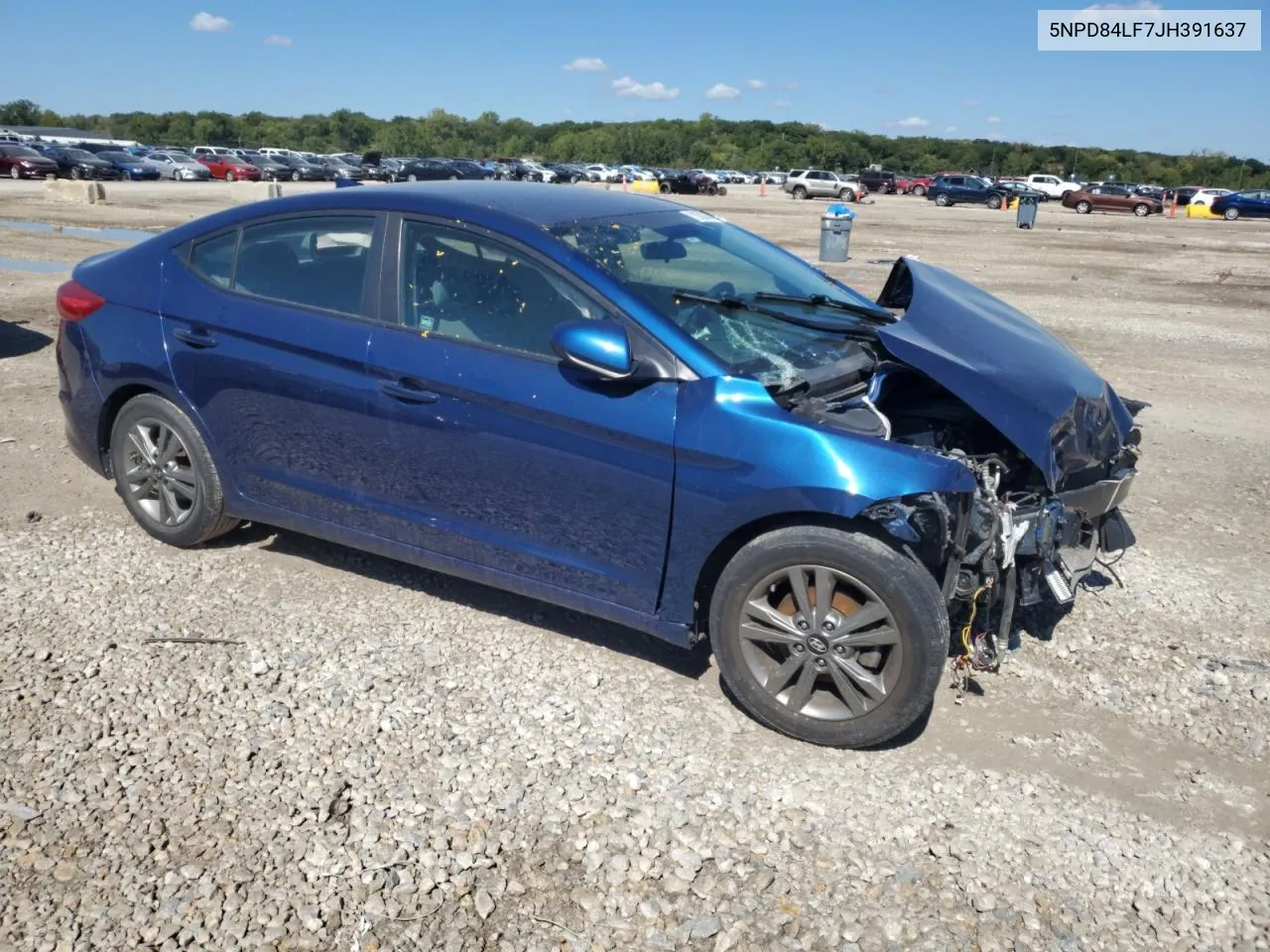 5NPD84LF7JH391637 2018 Hyundai Elantra Sel