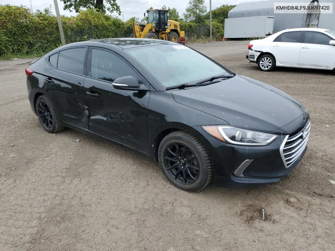 2018 Hyundai Elantra Sel VIN: KMHD84LF9JU697420 Lot: 72887604