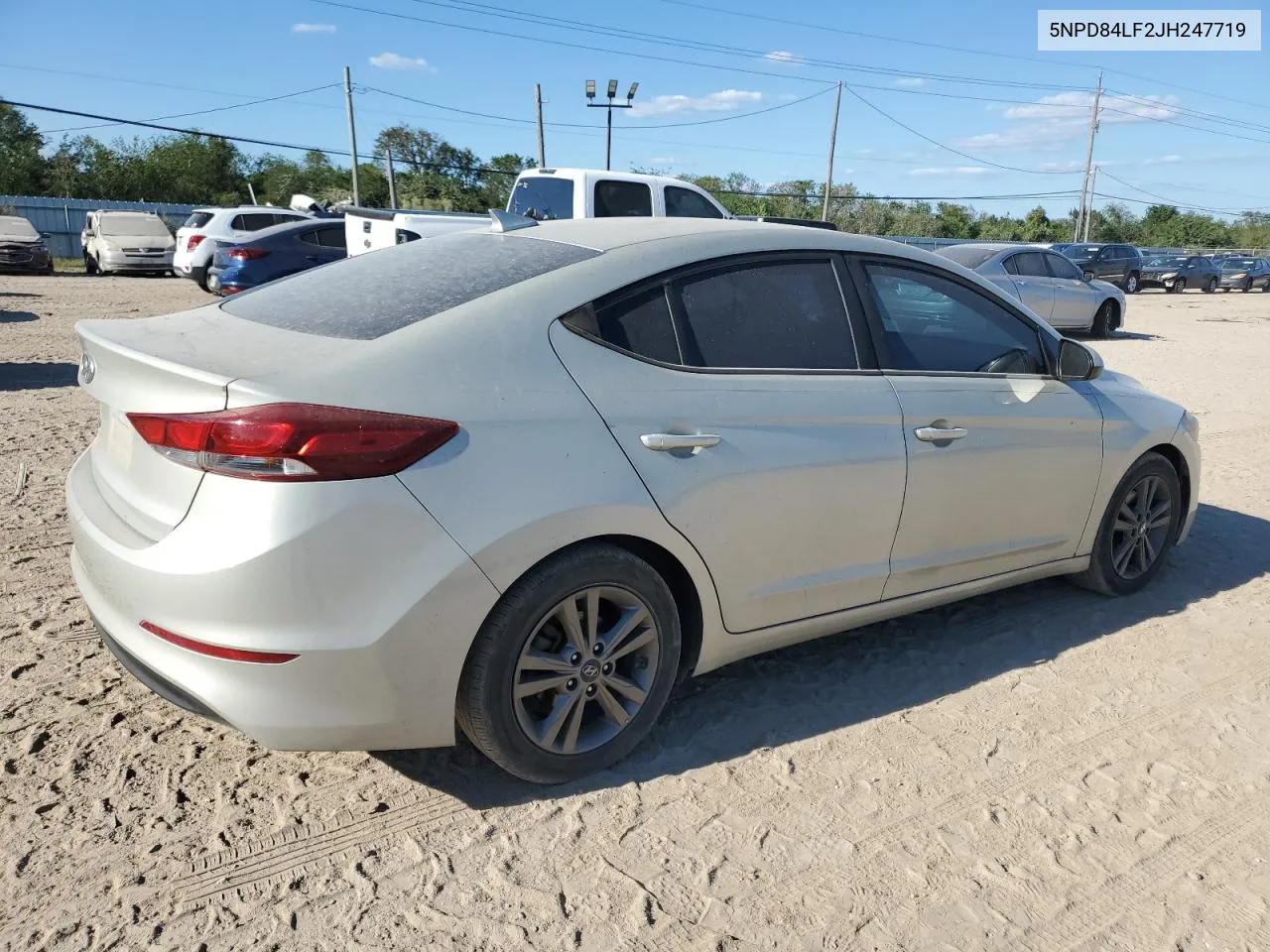 2018 Hyundai Elantra Sel VIN: 5NPD84LF2JH247719 Lot: 72922014