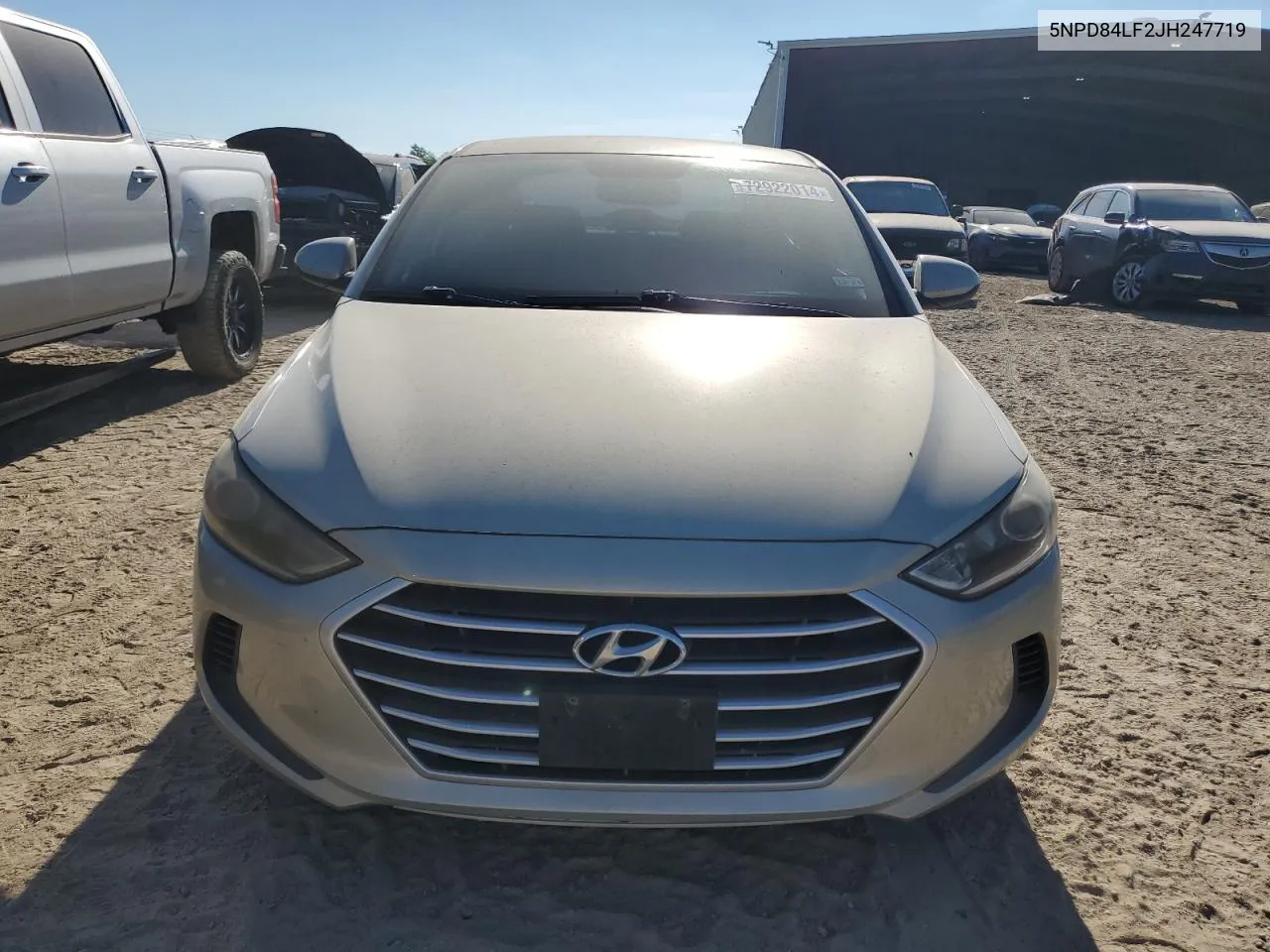 2018 Hyundai Elantra Sel VIN: 5NPD84LF2JH247719 Lot: 72922014