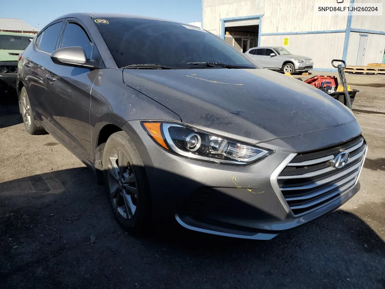 5NPD84LF1JH260204 2018 Hyundai Elantra Sel