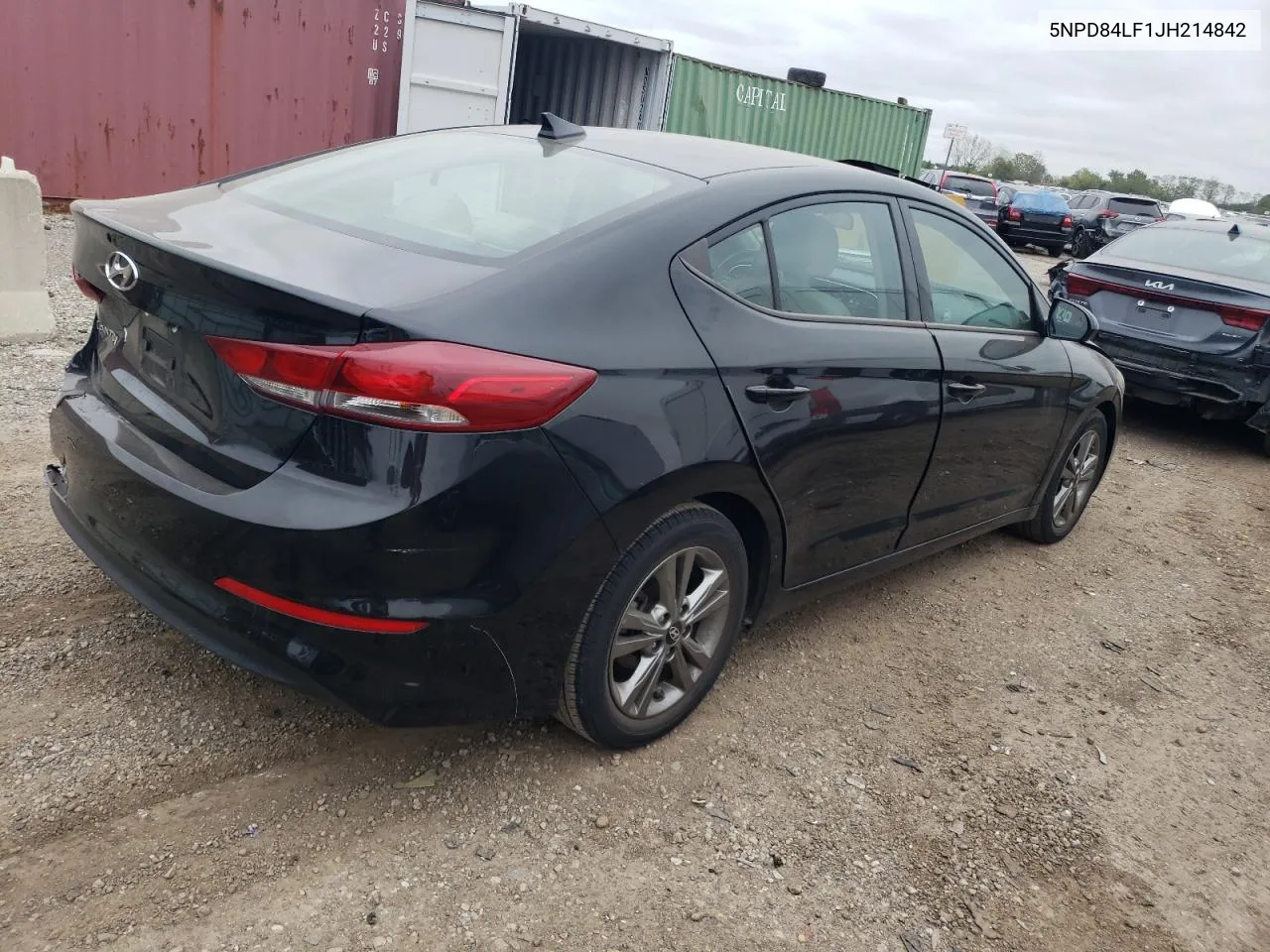 5NPD84LF1JH214842 2018 Hyundai Elantra Sel