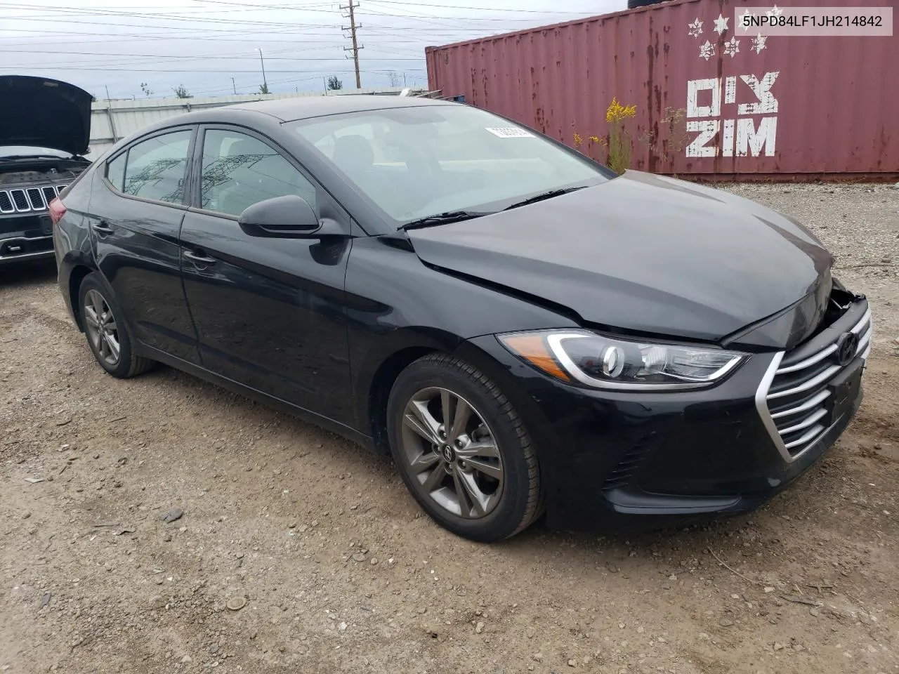 5NPD84LF1JH214842 2018 Hyundai Elantra Sel