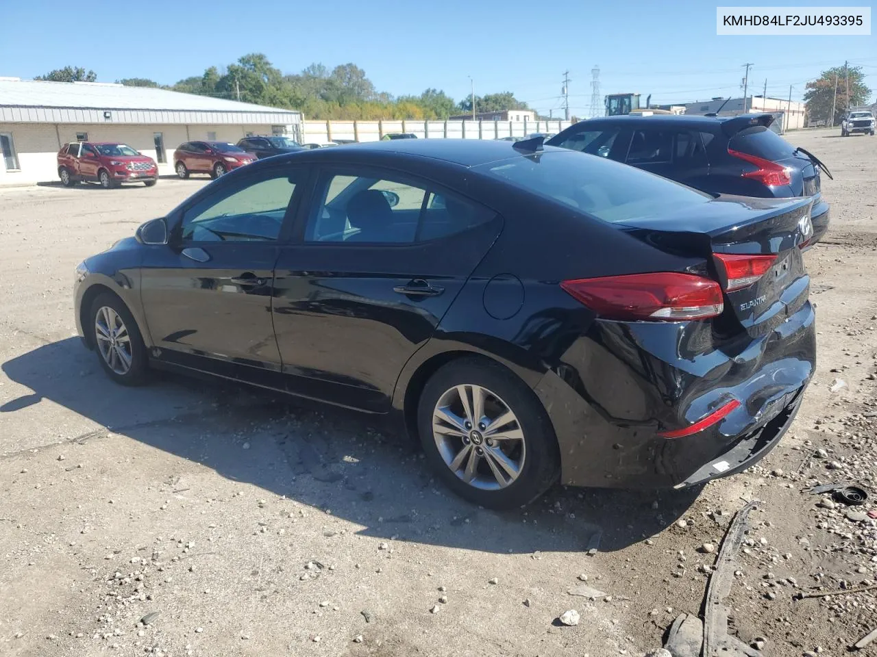 KMHD84LF2JU493395 2018 Hyundai Elantra Sel