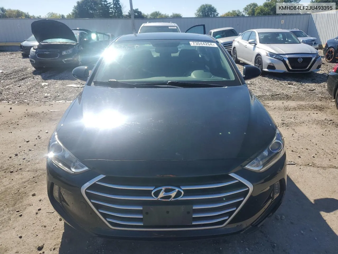 KMHD84LF2JU493395 2018 Hyundai Elantra Sel