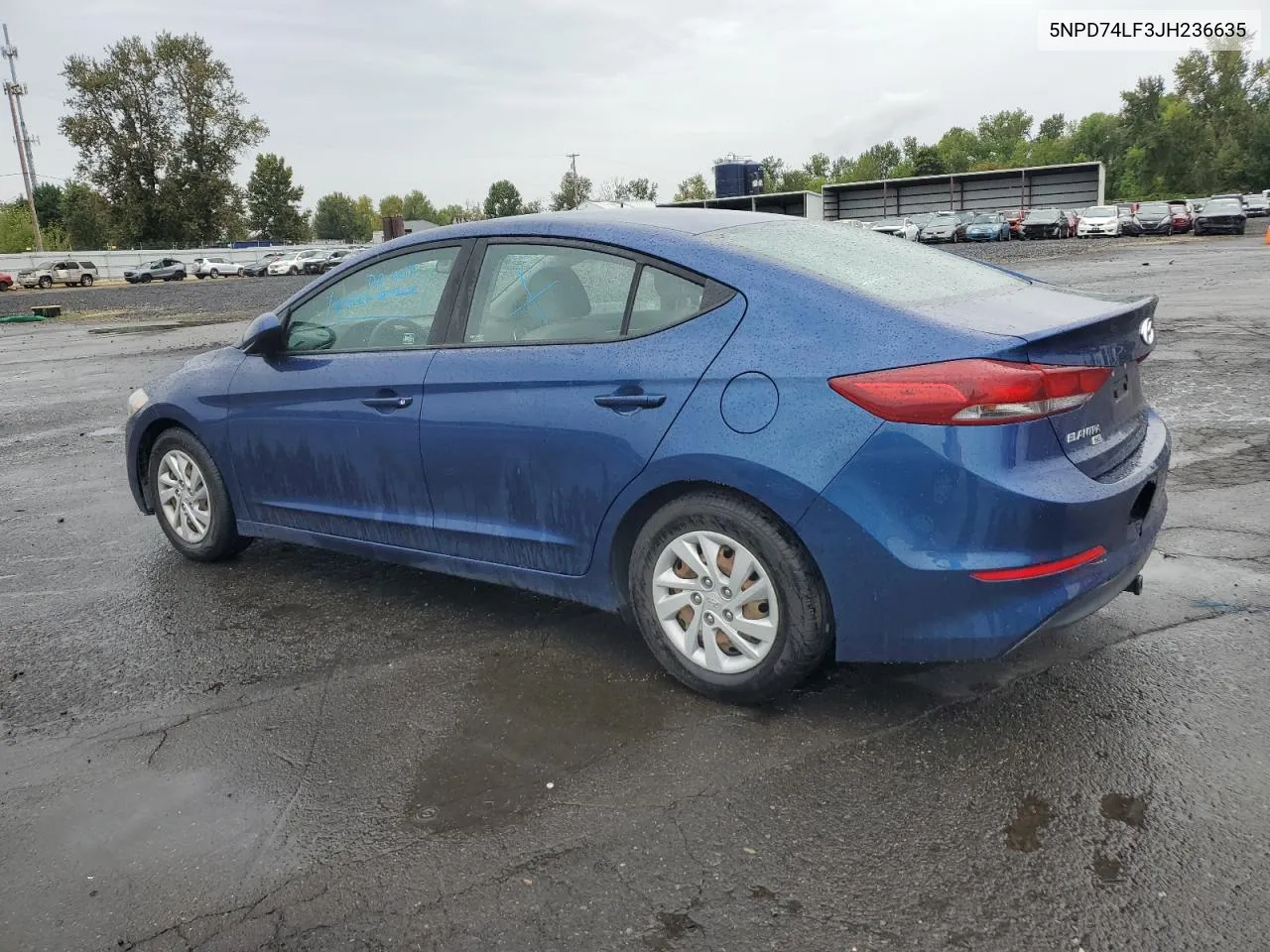 5NPD74LF3JH236635 2018 Hyundai Elantra Se