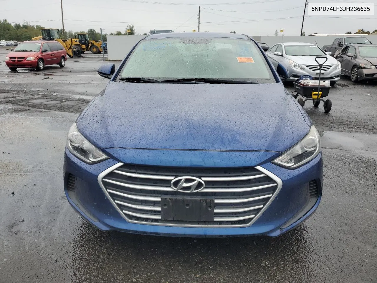 2018 Hyundai Elantra Se VIN: 5NPD74LF3JH236635 Lot: 73062634