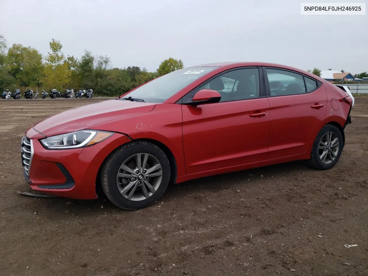 5NPD84LF0JH246925 2018 Hyundai Elantra Sel