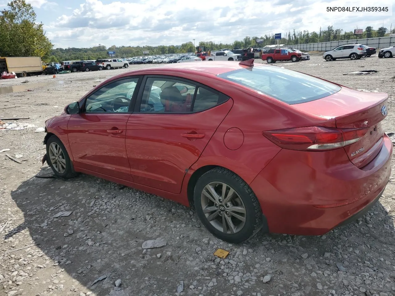 5NPD84LFXJH359345 2018 Hyundai Elantra Sel