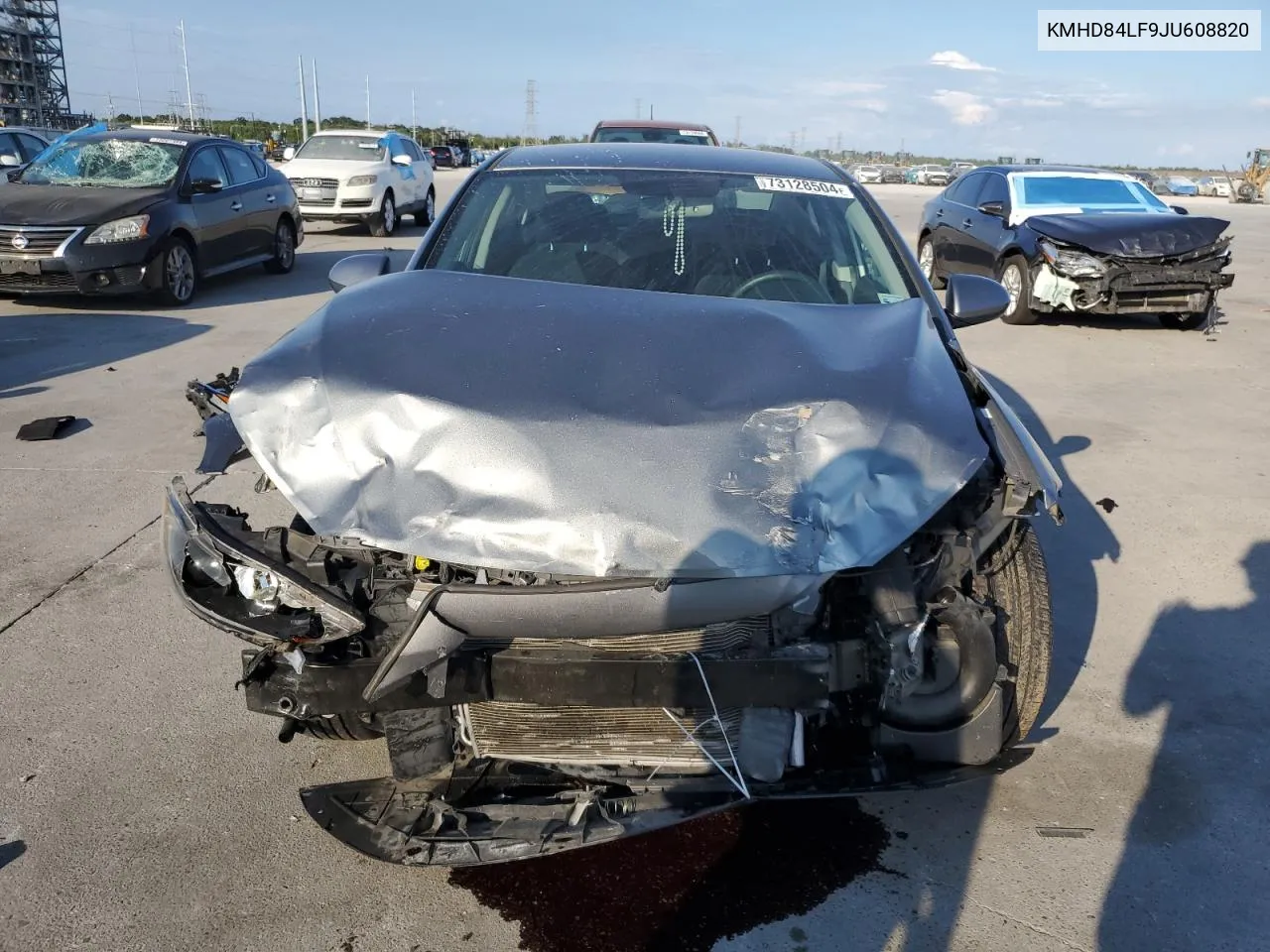 KMHD84LF9JU608820 2018 Hyundai Elantra Sel