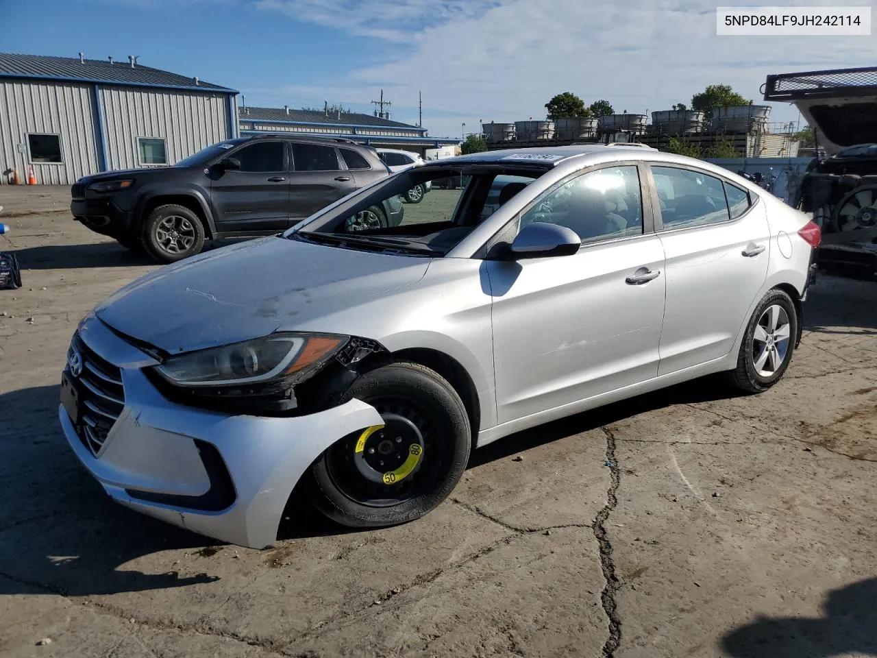 5NPD84LF9JH242114 2018 Hyundai Elantra Sel