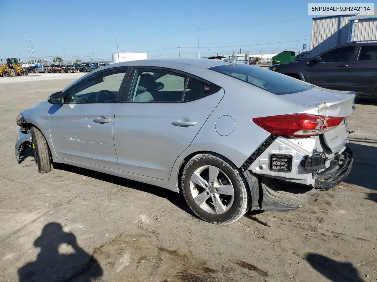 2018 Hyundai Elantra Sel VIN: 5NPD84LF9JH242114 Lot: 73160784