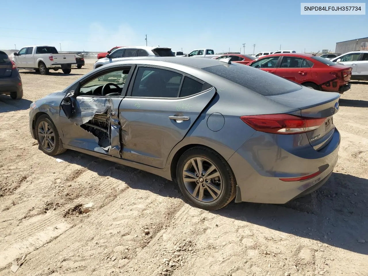 2018 Hyundai Elantra Sel VIN: 5NPD84LF0JH357734 Lot: 73164574