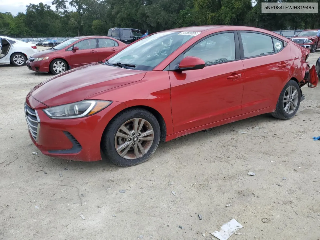 2018 Hyundai Elantra Sel VIN: 5NPD84LF2JH319485 Lot: 73182624