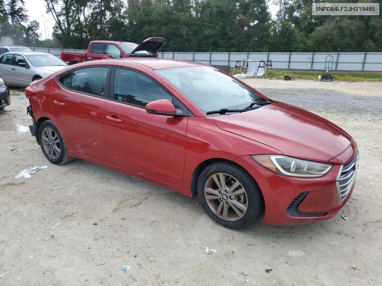 5NPD84LF2JH319485 2018 Hyundai Elantra Sel