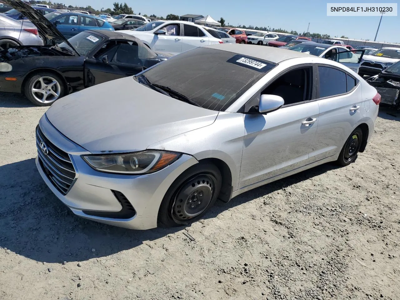 5NPD84LF1JH310230 2018 Hyundai Elantra Sel