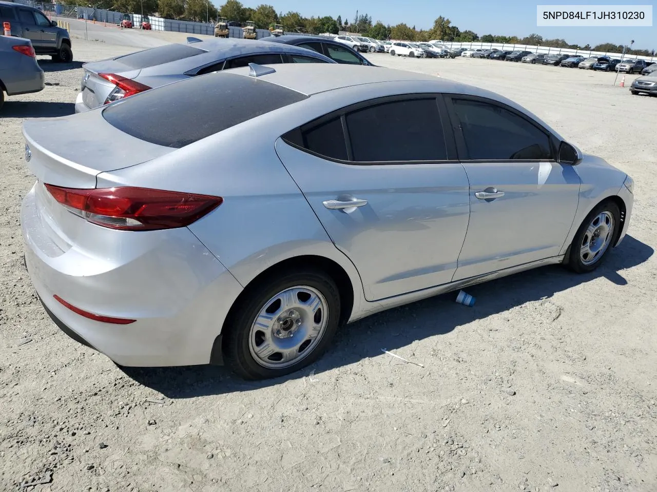 5NPD84LF1JH310230 2018 Hyundai Elantra Sel