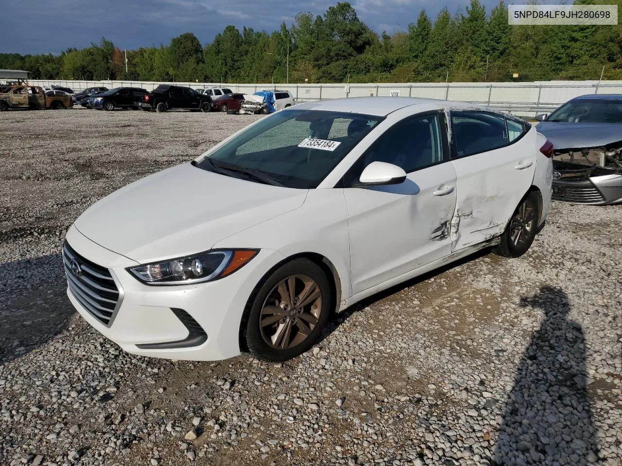 5NPD84LF9JH280698 2018 Hyundai Elantra Sel