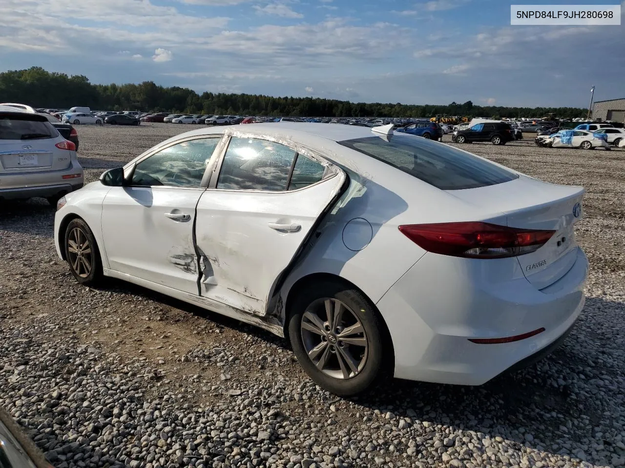 2018 Hyundai Elantra Sel VIN: 5NPD84LF9JH280698 Lot: 73354184