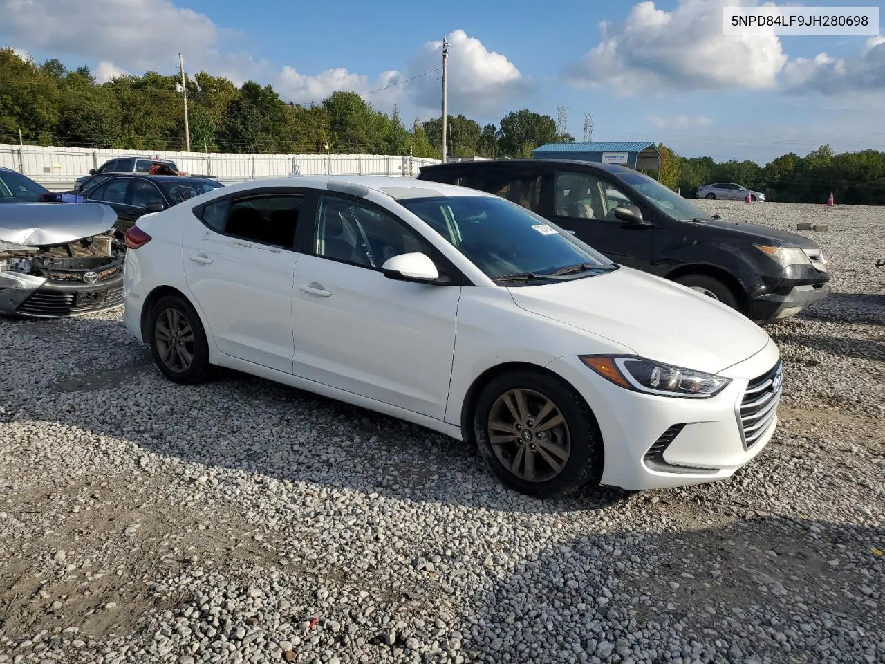 5NPD84LF9JH280698 2018 Hyundai Elantra Sel