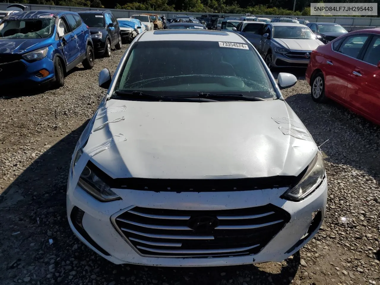 5NPD84LF7JH295443 2018 Hyundai Elantra Sel