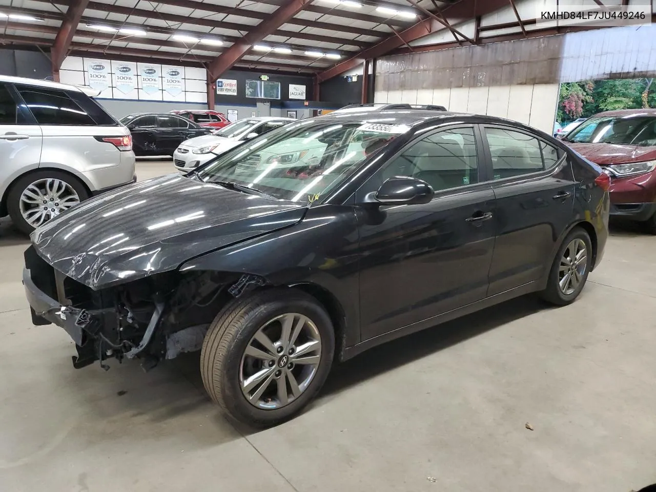 KMHD84LF7JU449246 2018 Hyundai Elantra Sel