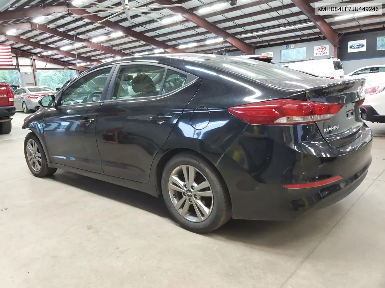 KMHD84LF7JU449246 2018 Hyundai Elantra Sel