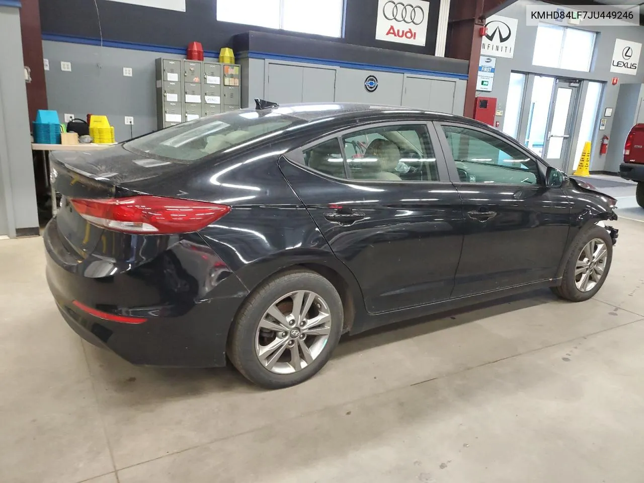 2018 Hyundai Elantra Sel VIN: KMHD84LF7JU449246 Lot: 73355064