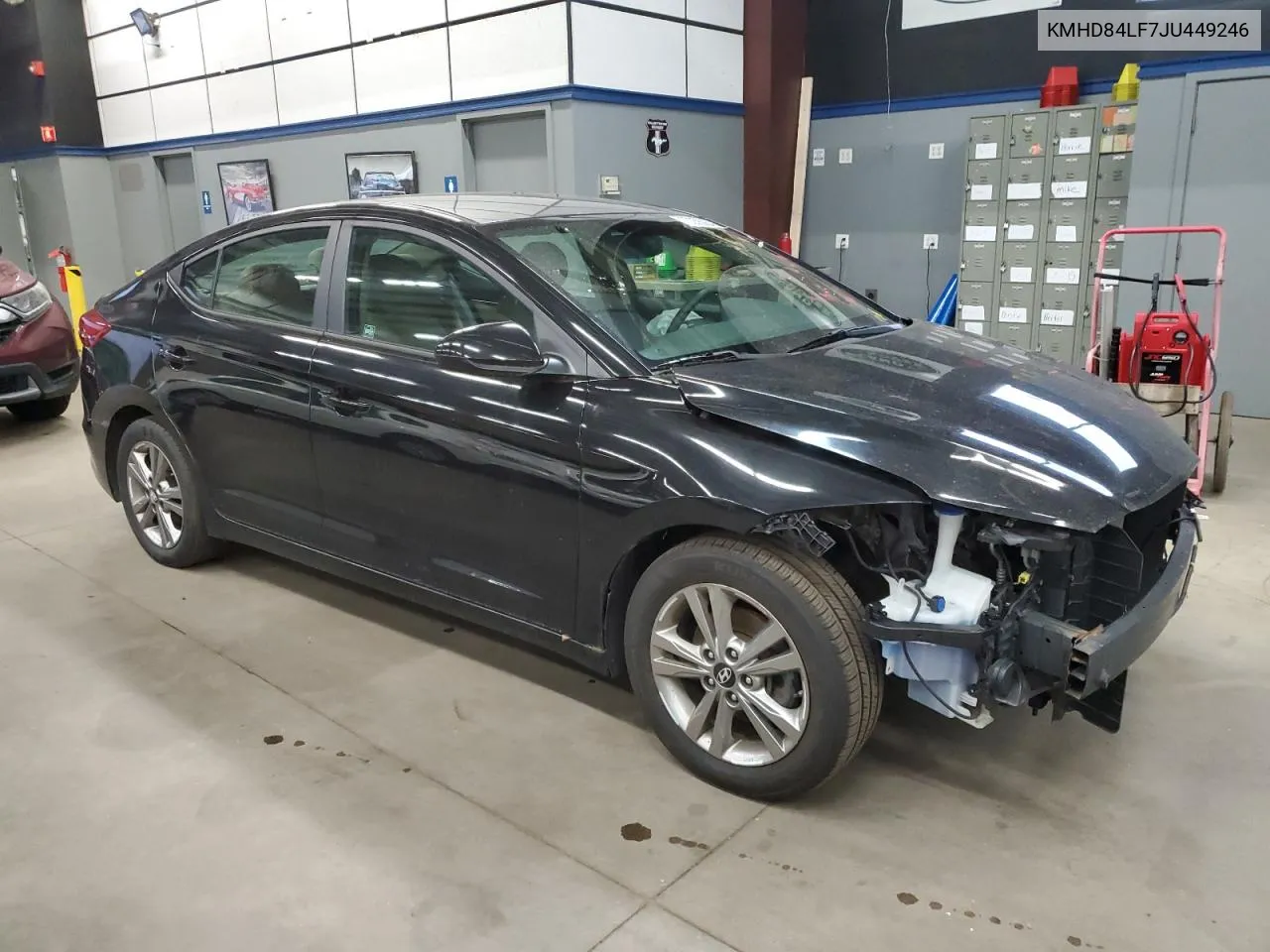 KMHD84LF7JU449246 2018 Hyundai Elantra Sel