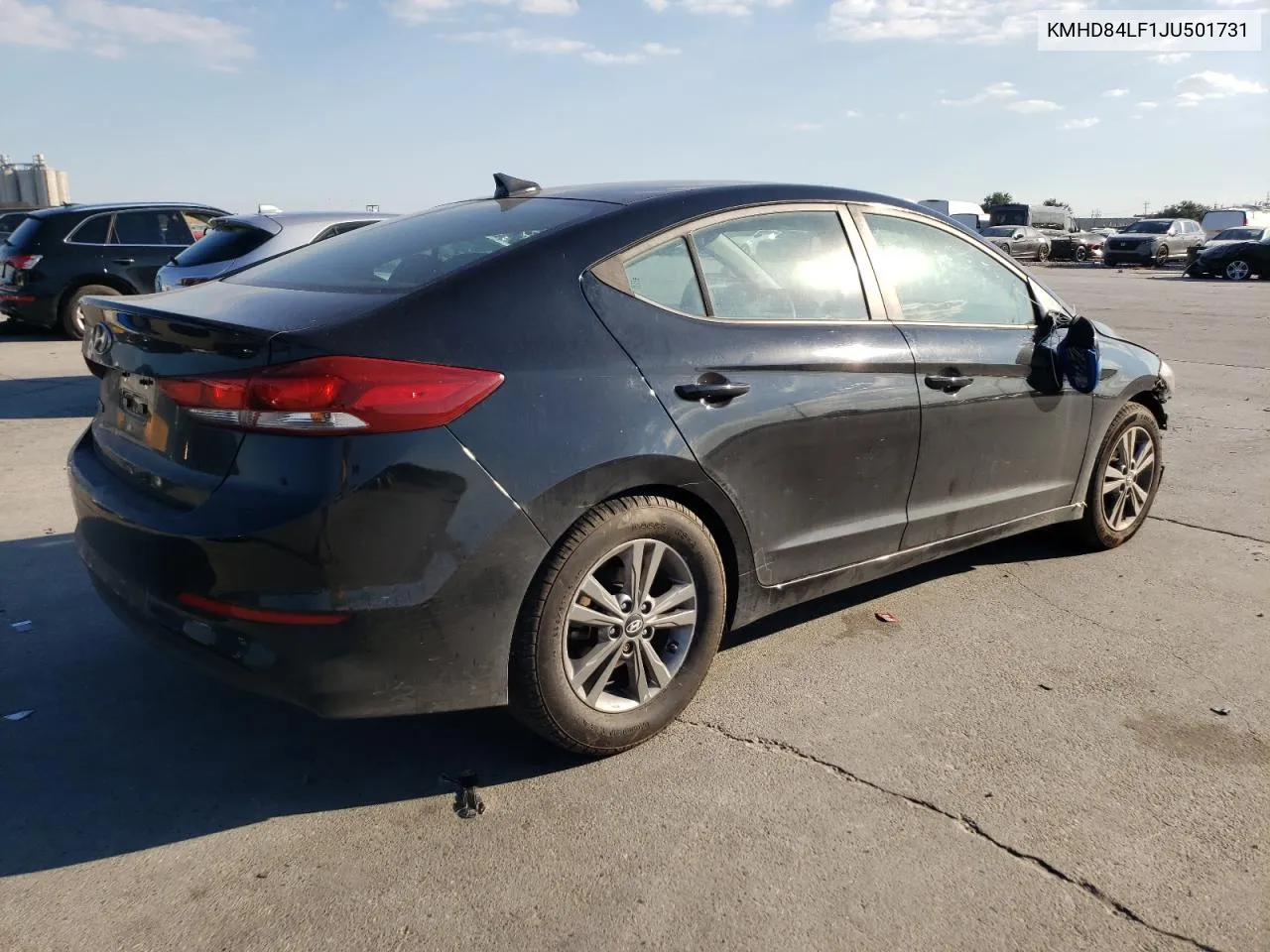 2018 Hyundai Elantra Sel VIN: KMHD84LF1JU501731 Lot: 73393584