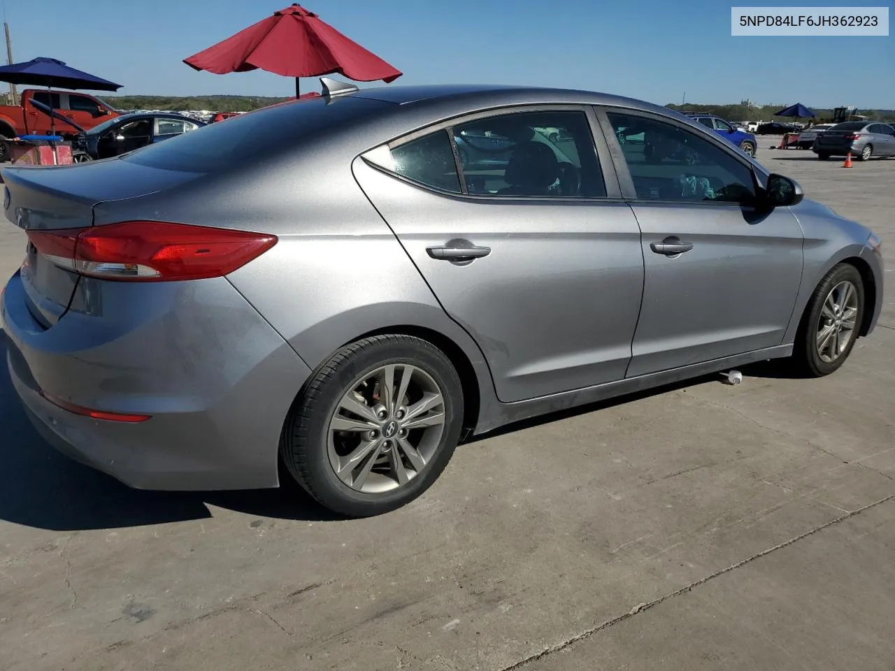 5NPD84LF6JH362923 2018 Hyundai Elantra Sel