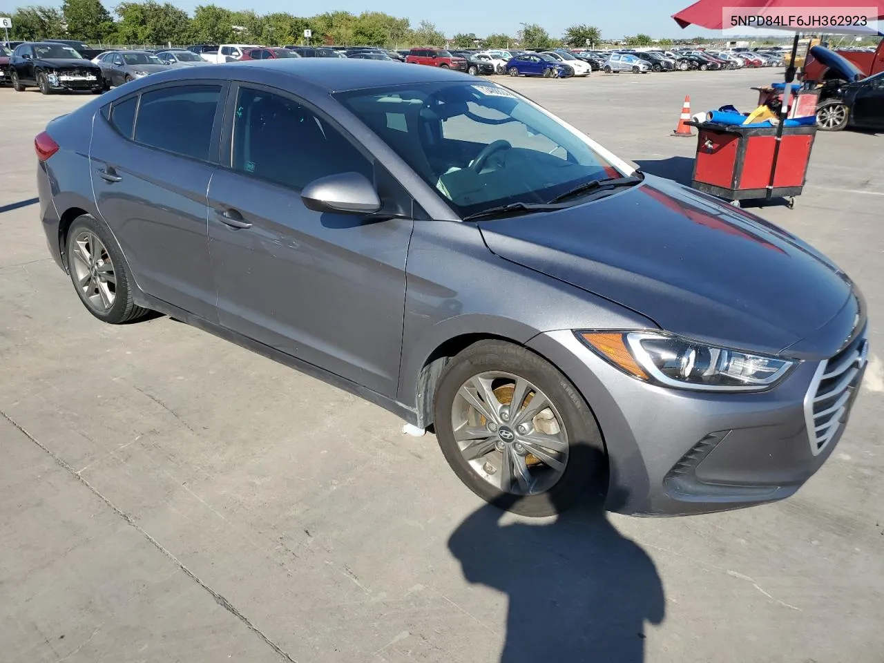 5NPD84LF6JH362923 2018 Hyundai Elantra Sel