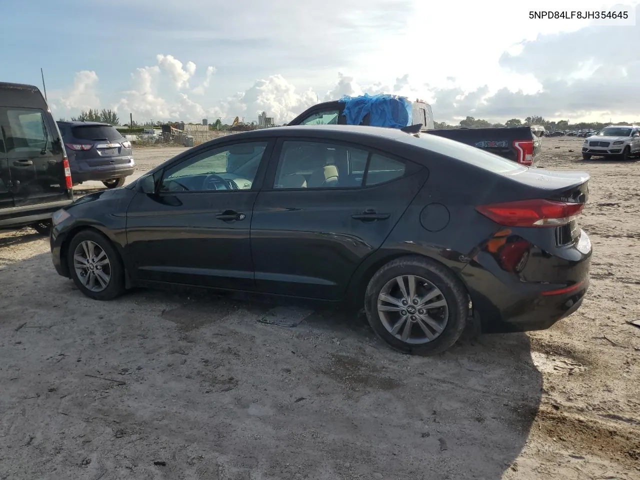 5NPD84LF8JH354645 2018 Hyundai Elantra Sel