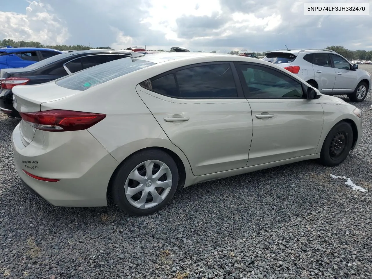 2018 Hyundai Elantra Se VIN: 5NPD74LF3JH382470 Lot: 73580454