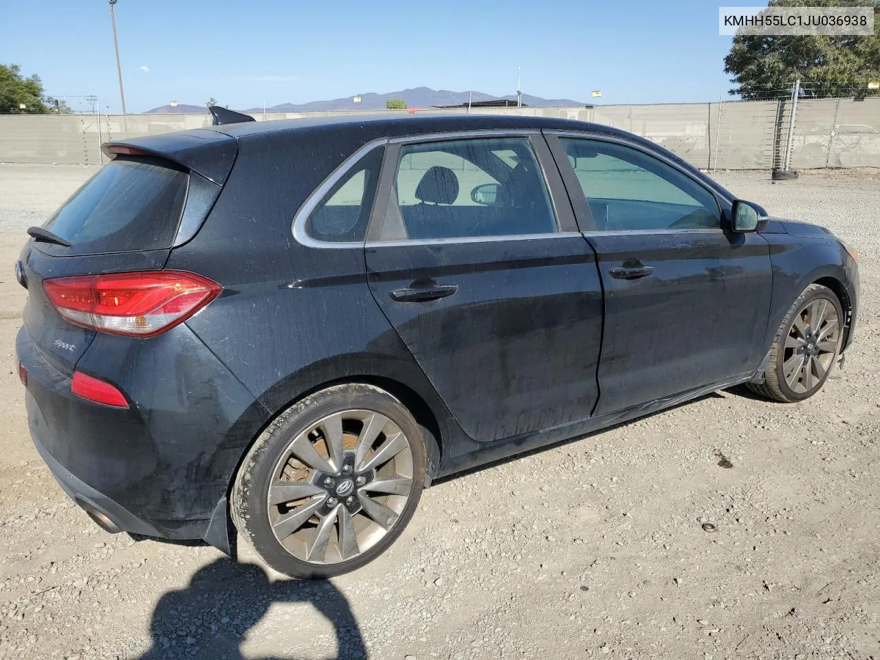 2018 Hyundai Elantra Gt Sport VIN: KMHH55LC1JU036938 Lot: 73611434