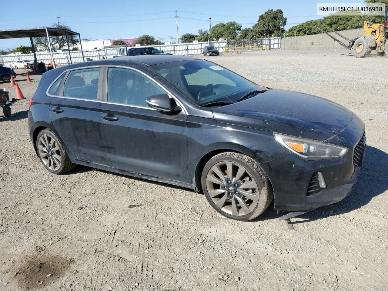 2018 Hyundai Elantra Gt Sport VIN: KMHH55LC1JU036938 Lot: 73611434